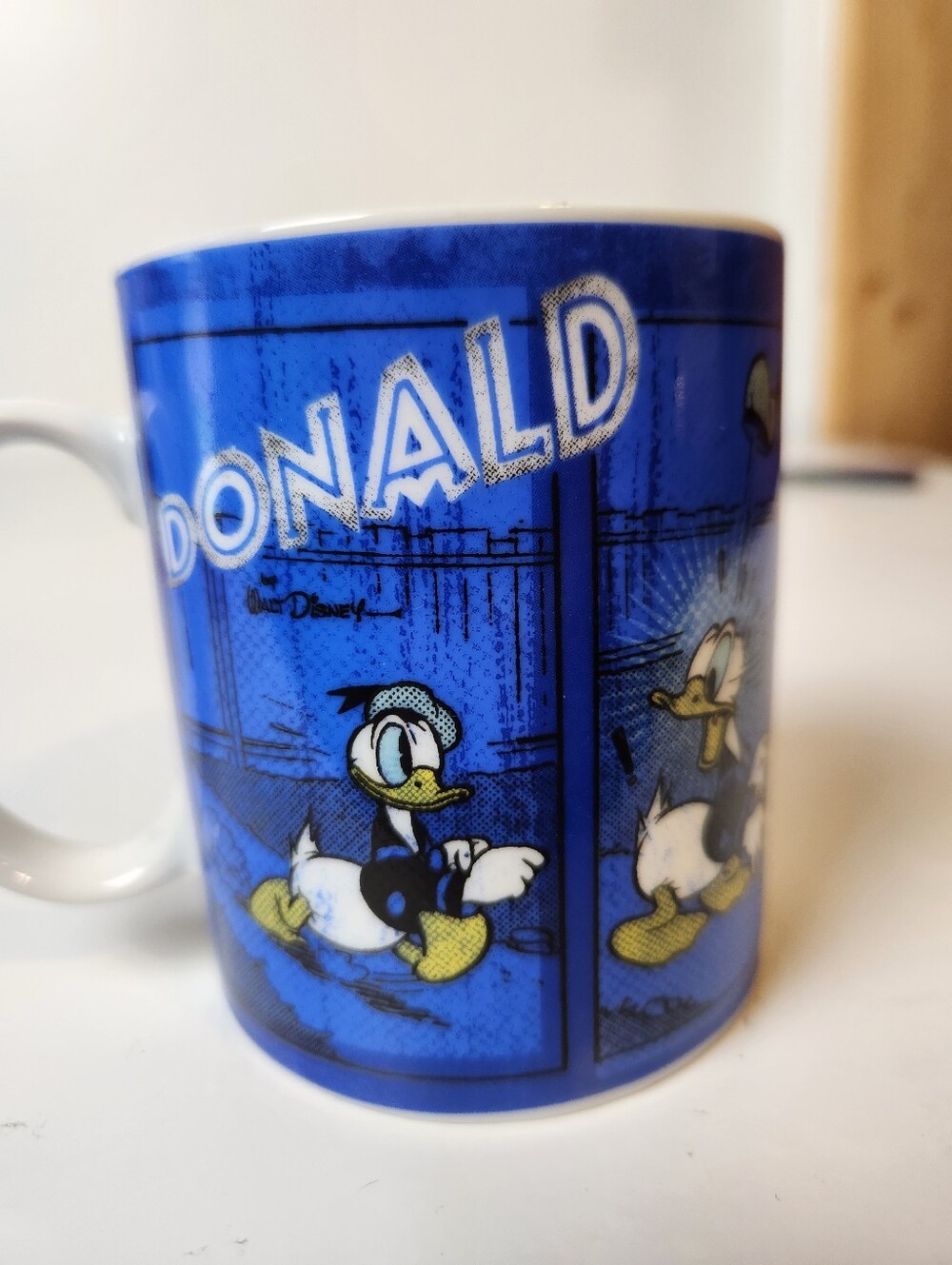 Vintage Disney Donald Duck Ceramic Coffee Cup/Mug